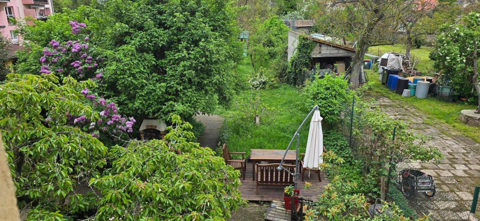 Appartement Avec Jardin A Colmar Bagian luar foto
