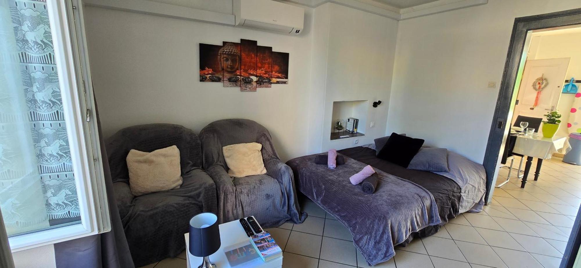 Appartement Avec Jardin A Colmar Ruang foto